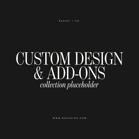 Custom Design & Add-Ons