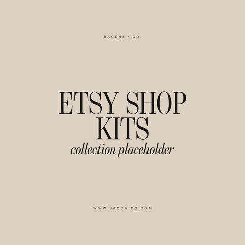 Etsy Shop Kits